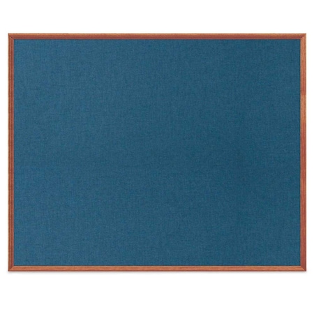 United Visual Products Board, 36x24, Cherry/Black UVDECORK3624OAK-CHERRY-BLKPORC-RUBBER